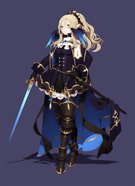 anime female knight|anime character female knight images.